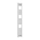 1800x200mm Heated Straight Towel Rail Radiator Chrome