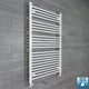 1200 mm High x 900 mm Wide Heated Towel Rail Radiator Flat White