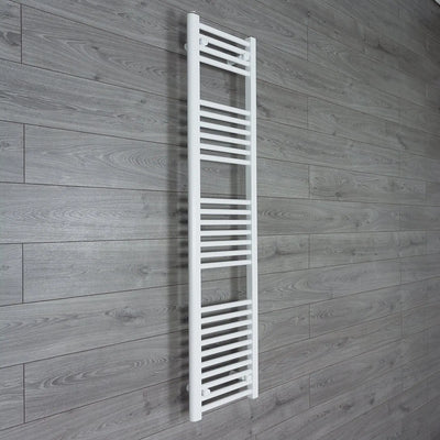 1600x350mm Heated Towel Rail Radiator Flat White