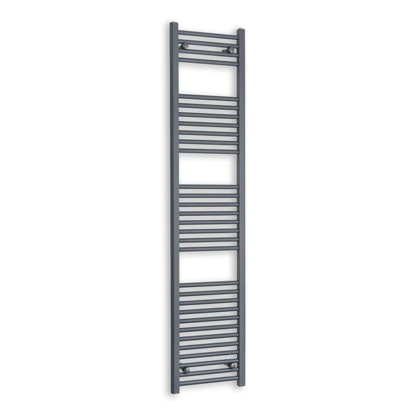 1800x500mm Heated Straight Anthracite Towel Rail