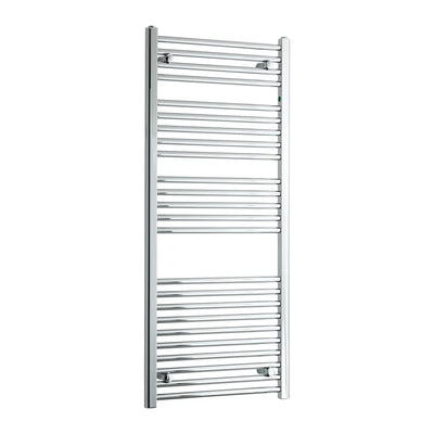 1300x550mm Heated Flat Towel Radiator Chrome Central Heating