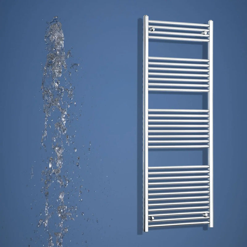 1800x650mm Heated Straight Towel Radiator Chrome