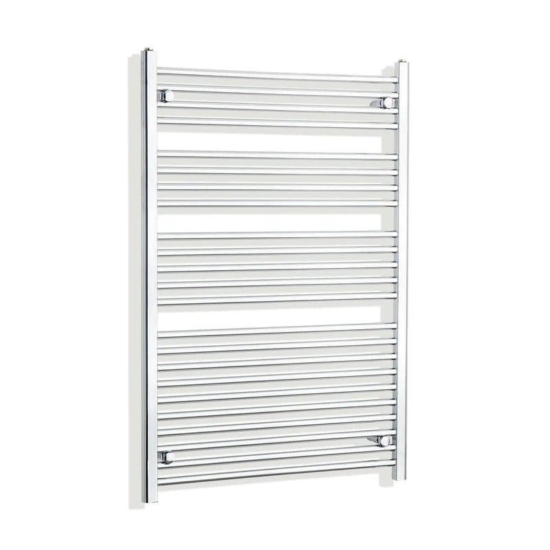 1200x900mm Heated Straight Towel Rail Radiator Chrome