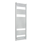 1856 High x 400 Wide Heated Straight Chrome Towel Radiator
