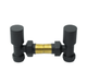 Matt Black Heated Towel Rail
