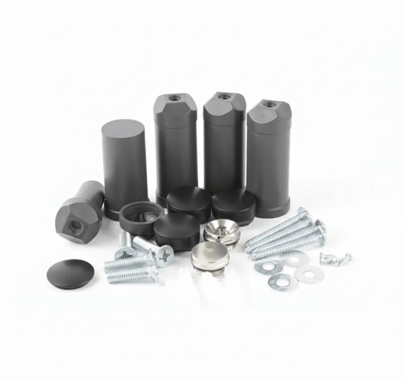 Anthracite Wall BRackets for towel rails 