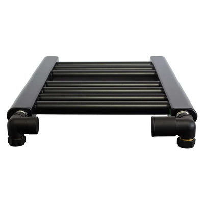 1200mm x 400mm Heated Towel Rail Radiator – Matt Black