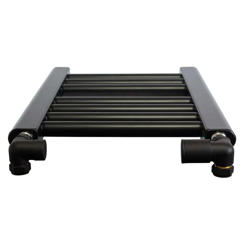 Black corner valve On Towel Rails photo