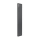 Reina Casina Vertical Anthracite Double panel aluminium radiator 1800 x 280mm