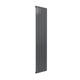 Reina Casina Vertical Anthracite Single panel aluminium radiator 1800 x 375mm