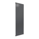 Reina Casina Vertical Anthracite Single panel aluminium radiator 1800 x 565mm