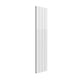 Reina Casina Vertical White Double panel aluminium radiator 1800 x 375mm