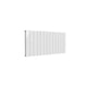 Reina Casina Horizontal White Double panel aluminium radiator 600 x 1230mm