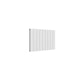 Reina Casina Horizontal White Double panel aluminium radiator 600 x 850mm