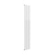 Reina Casina Vertical White Single panel aluminium radiator 1800 x 280mm