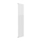 Reina Casina Vertical White Single panel aluminium radiator 1800 x 375mm