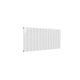Reina Casina Horizontal White Single panel aluminium radiator 600 x 1230mm