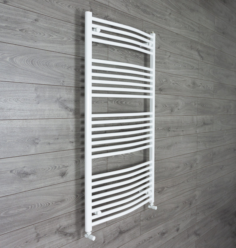 White Heated Towel Rail 1500 x 750mm