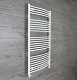 White Heated Towel Rail 1500 x 750mm