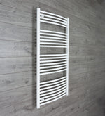 White Heated Towel Rail 1500 x 750mm