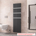 Dry Element Aluminium Radiator anthracite detail