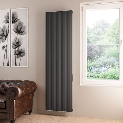 Dry Element Aluminium Radiator black