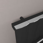 Dry Element Aluminium Radiator black detail