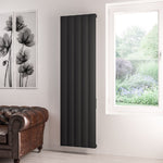 Dry Element Aluminium Radiator black detail