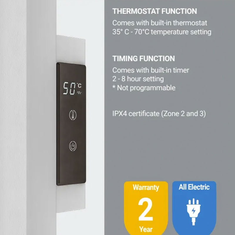 Dry Element Aluminium Radiator with bar manual