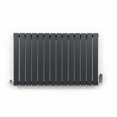 Elegant Flatty Anthracite Horizontal Column Panel Radiator 600 Height – Single/Double