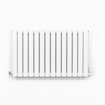 Elegant Flatty White Horizontal Column Panel Radiators – 600mm Height Single / Double