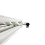 Elegant Rondy 600mm White Horizontal Designer Radiator Single & Double Panel