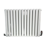 Elegant Rondy 600mm White Horizontal Designer Radiator Single & Double Panel