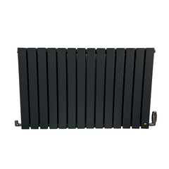 Elegant Flatty Anthracite Horizontal Column Panel Radiator 600 Height – Single/Double