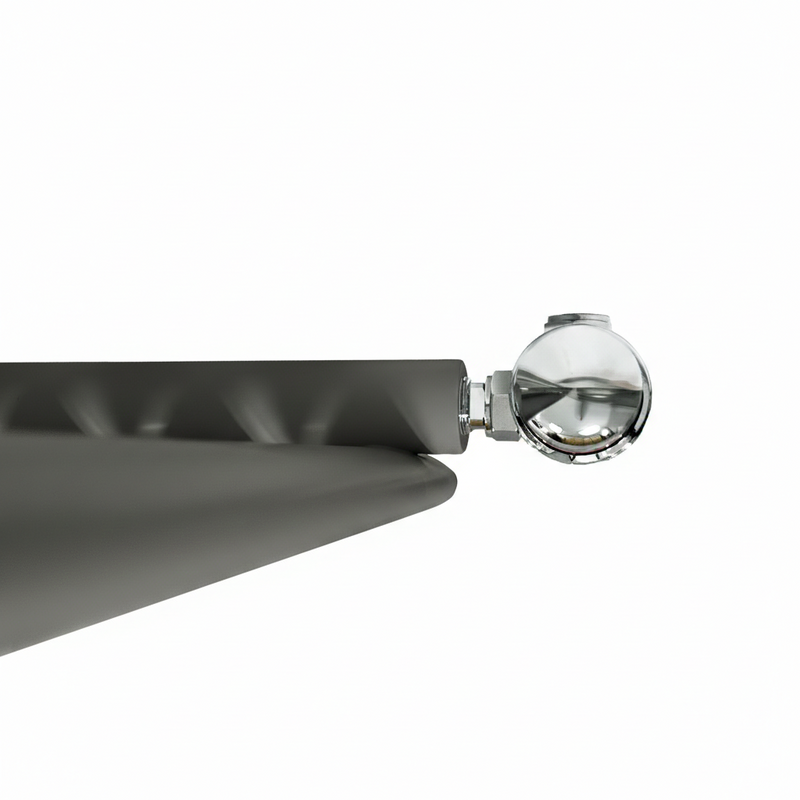 Elegant Rondy 600mm Anthracite Horizontal Designer Radiator Single & Double Panel