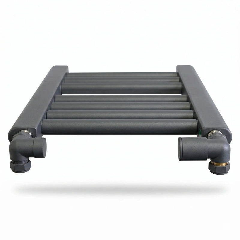 Anthracite Corner Valve For Towel Rails