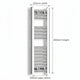 Chrome towel rail dimensions — 250mm × 800mm