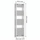 Chrome towel rail dimensions — 400mm × 1600mm