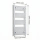 Chrome towel rail dimensions — 450mm × 1000mm