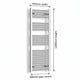 Chrome towel rail dimensions — 450mm × 1200mm