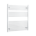 900x1000mm Heated Straight Towel Rail Radiator Chrome