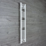 1400x200mm White Heated towel Rail With no valves
