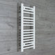 300mm x 800mm White Flat Towel Rail Dimensions and Specification Diagram