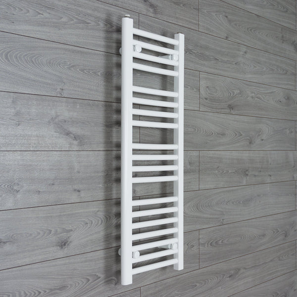 1000x400mm Towel Rail Radiator Flat White Central Heating