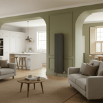 Matt Black Heated Towel Rail