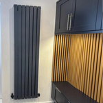 Flatty Vertical Designer Radiator Anthracite
