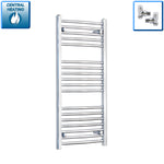 400 - 450 - 500 - 550 Pipe Centers - 400-1800mm High Heated Towel Rail