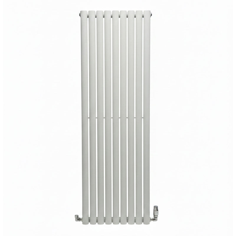 Elegant Rondy White Vertical Designer Radiator Single & Double Panel