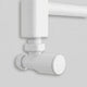 600x400mm Towel Rail Radiator Flat White Central Heating