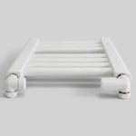 600x400mm Towel Rail Radiator Flat White Central Heating